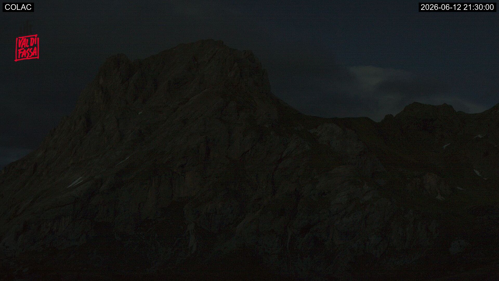immagine della webcam nei dintorni di Moena: webcam Canazei