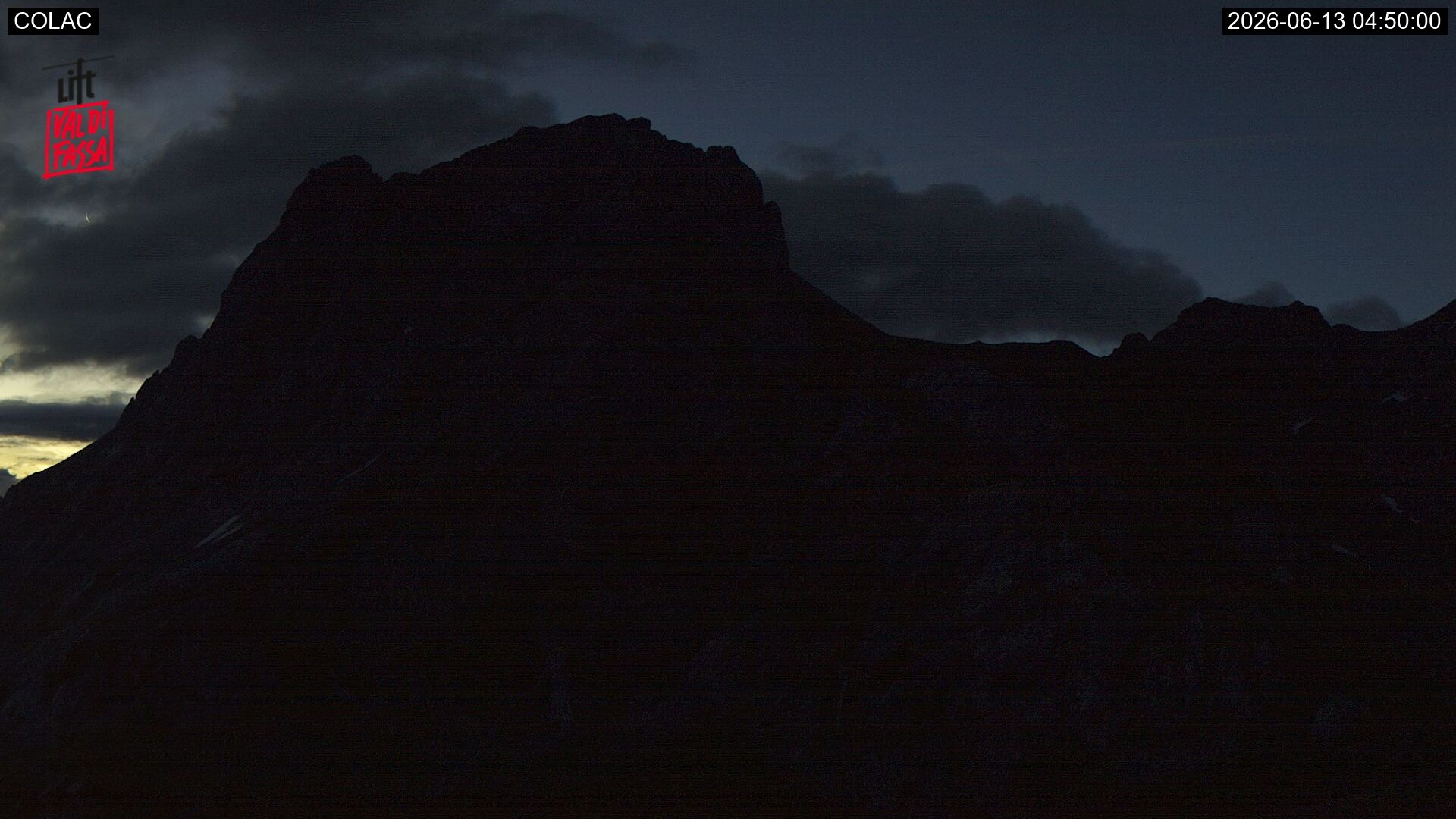 immagine della webcam nei dintorni di Santa Cristina Valgardena: webcam Canazei