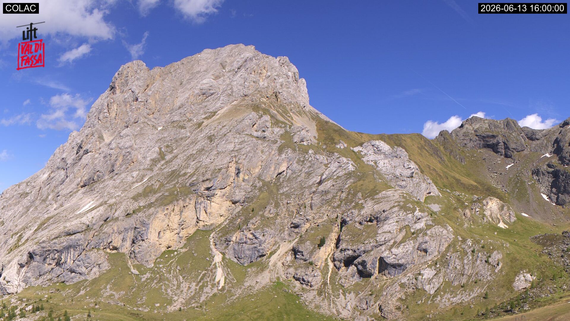 immagine della webcam nei dintorni di Vigo di Fassa: webcam Canazei