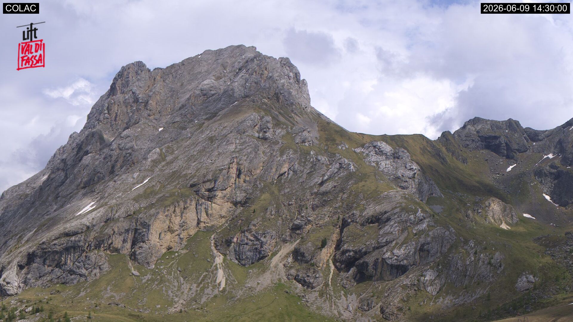 immagine della webcam nei dintorni di Santa Cristina Valgardena: webcam Canazei