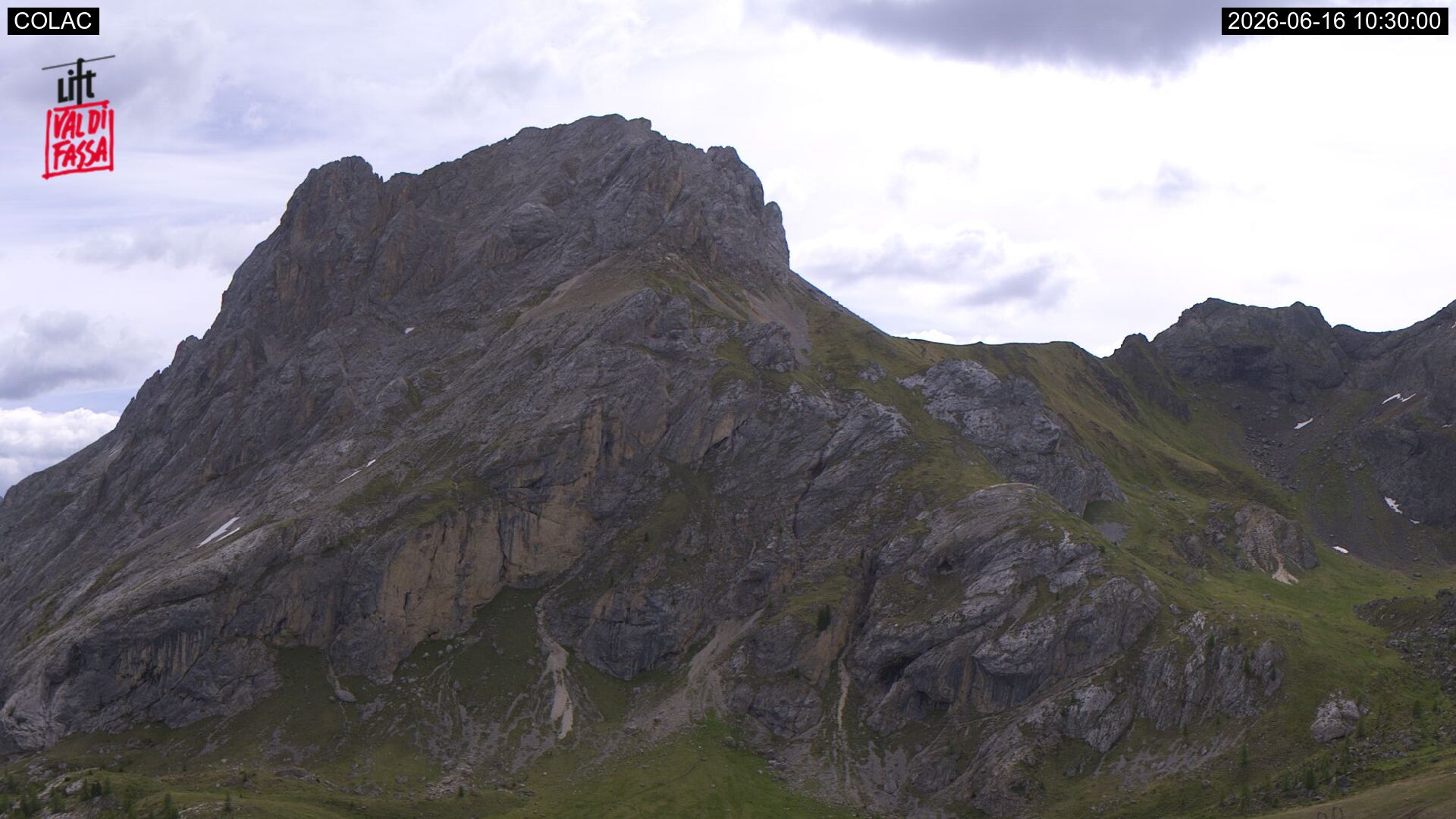 immagine della webcam nei dintorni di Malga Ciapela: webcam Canazei