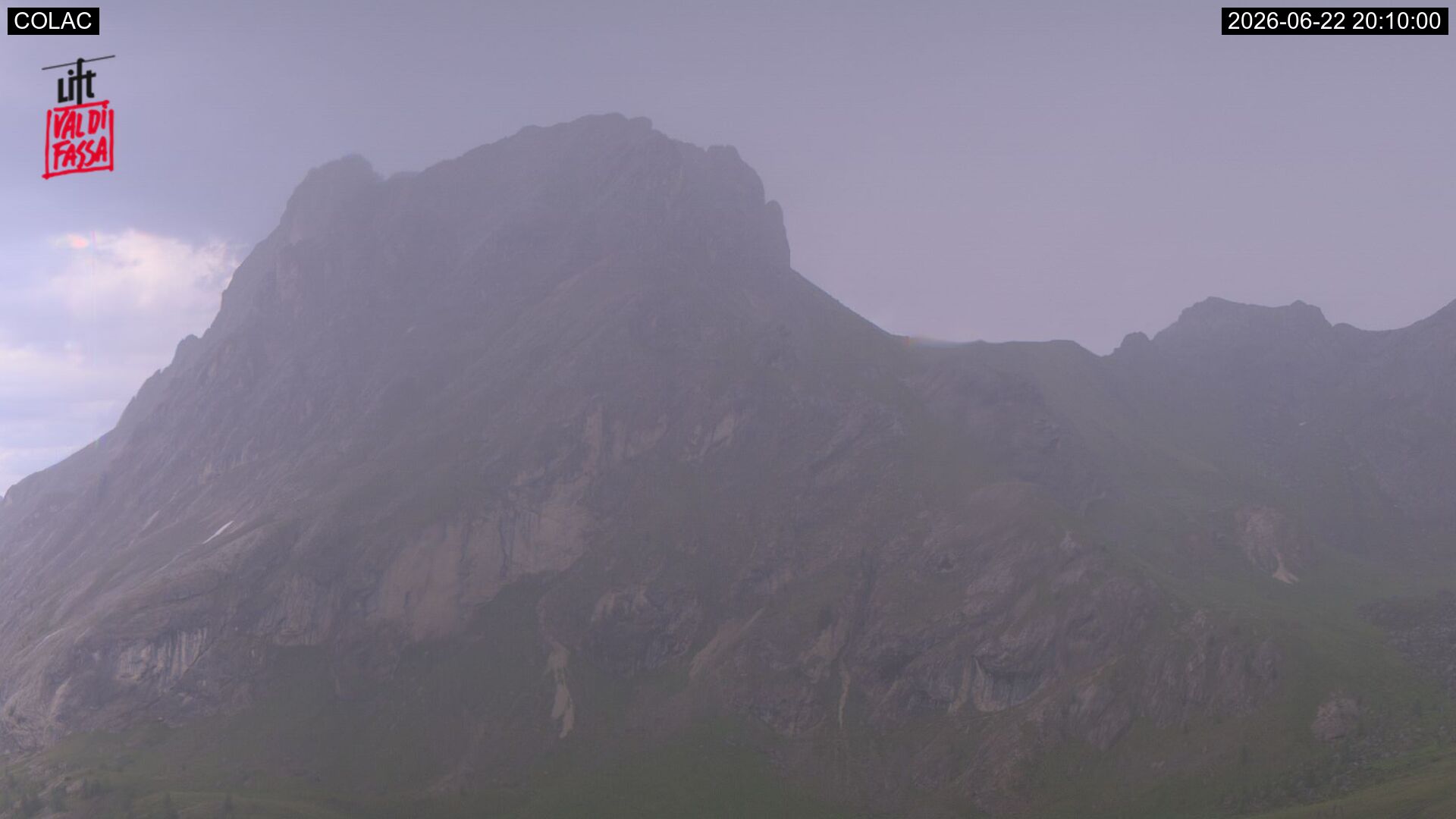 immagine della webcam nei dintorni di Santa Cristina Valgardena Ski: webcam Canazei