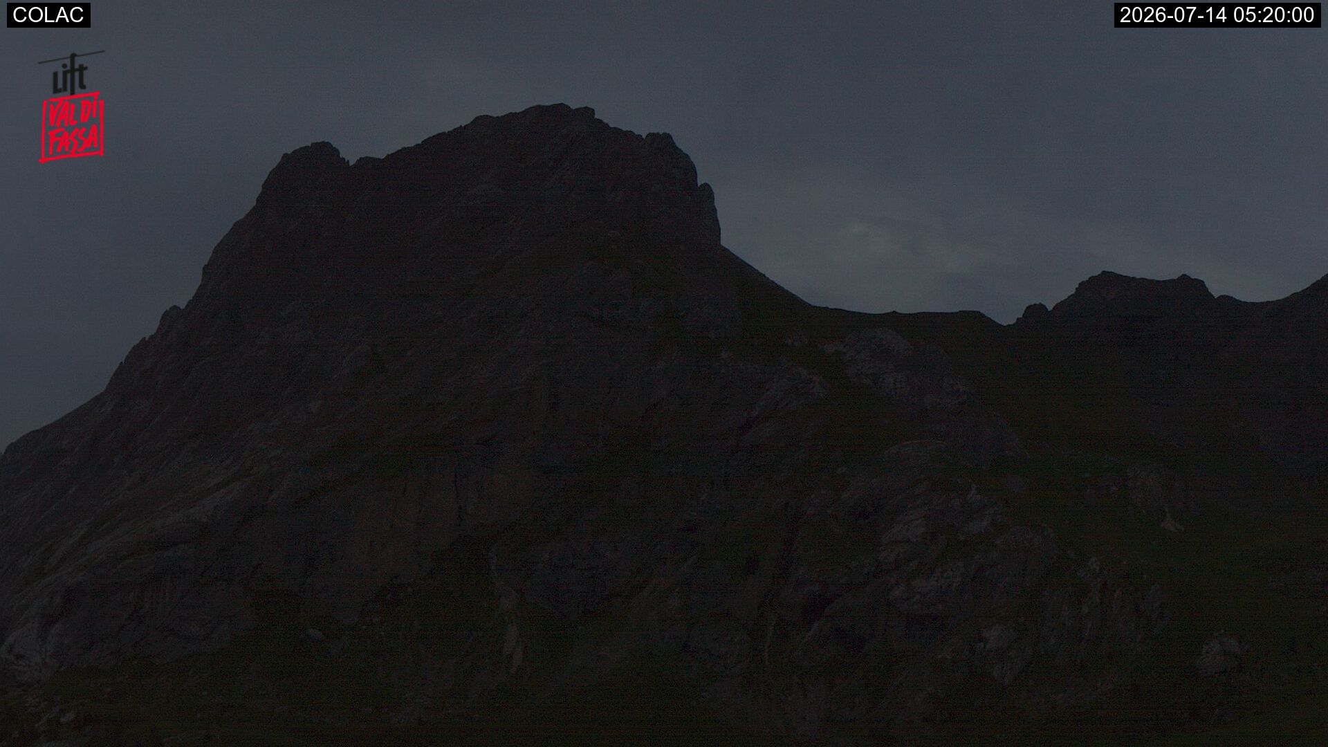 immagine della webcam nei dintorni di Santa Cristina Valgardena: webcam Canazei