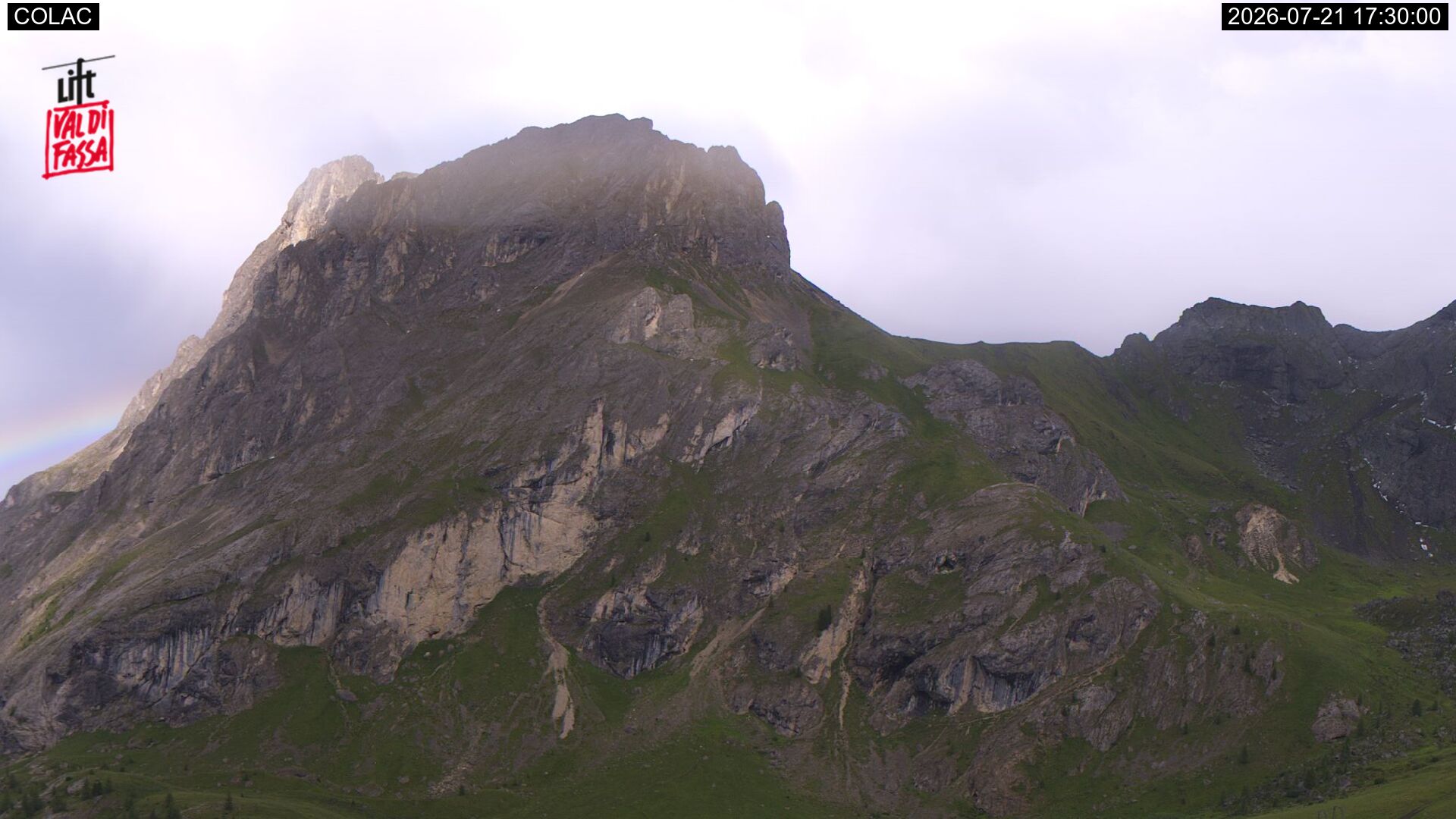 immagine della webcam nei dintorni di Vigo di Fassa: webcam Canazei