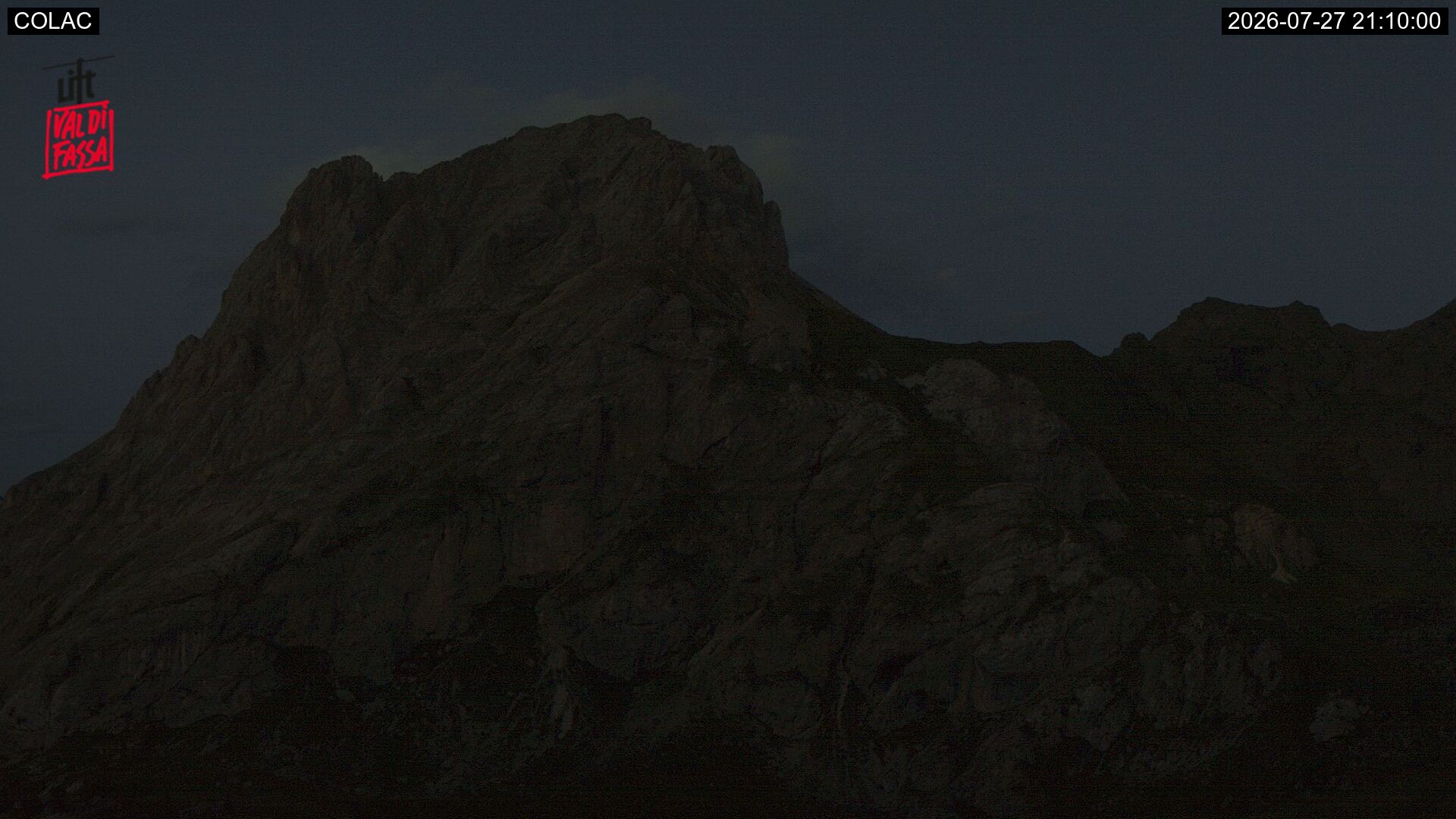 immagine della webcam nei dintorni di Alta Badia: webcam Canazei