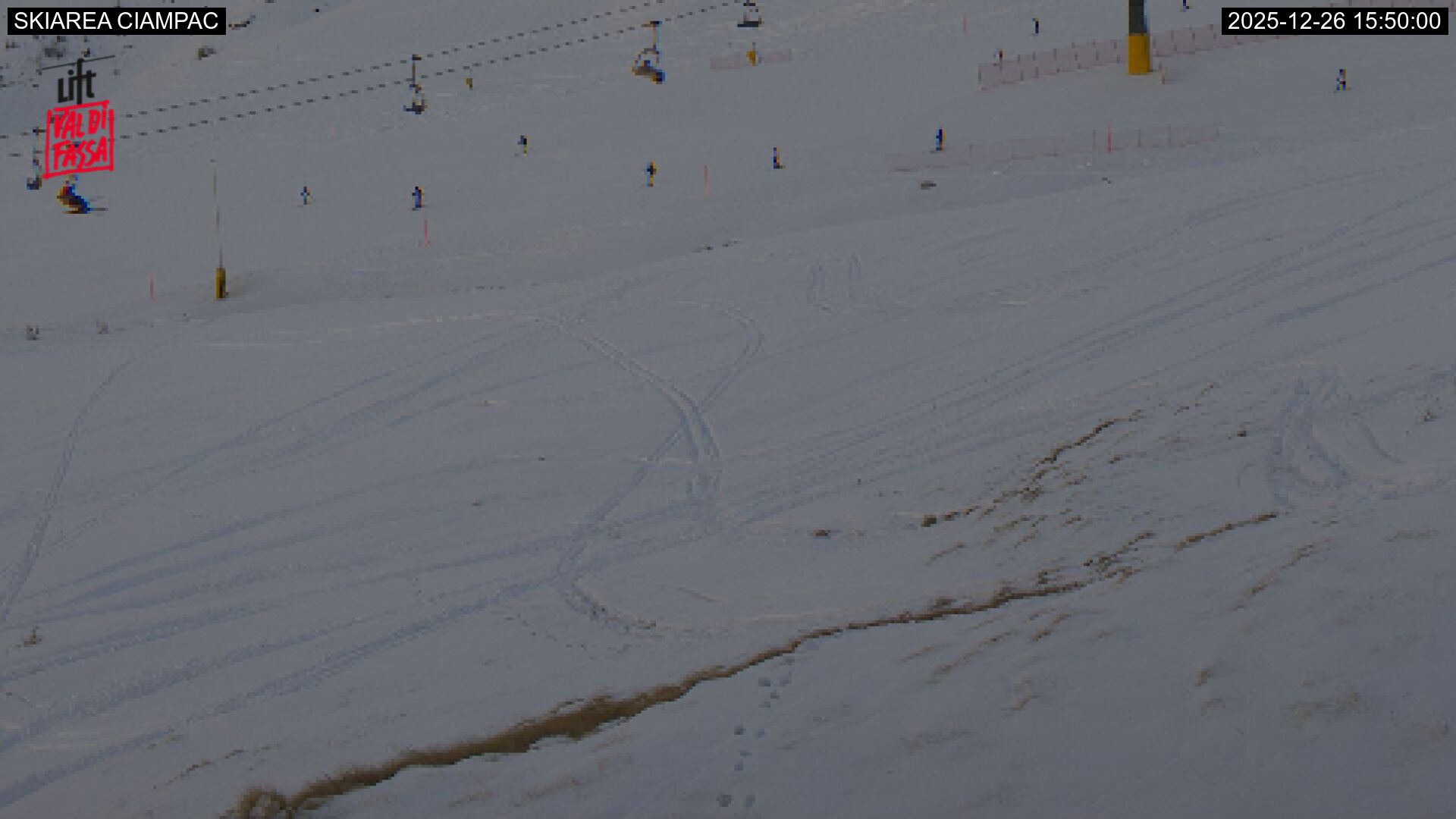 Webcam Ski Area Ciampac Canazei