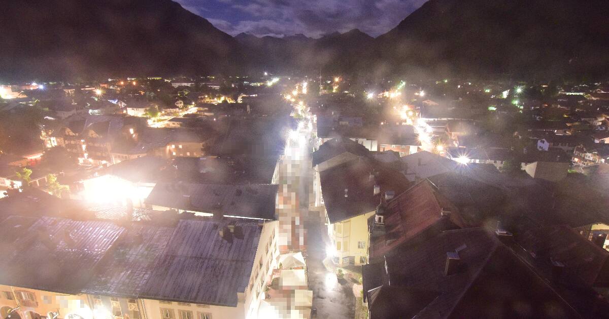 Webcam Mittenwald Obermarkt