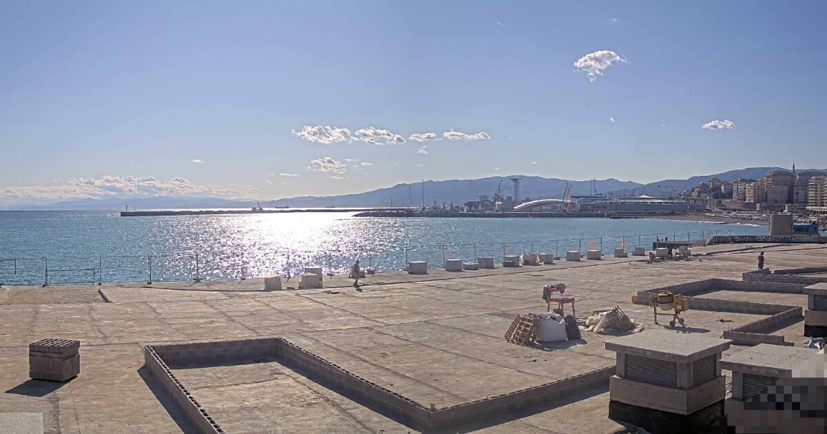 Webcam Genoa - Punta Vagno - PANOMAX 360°