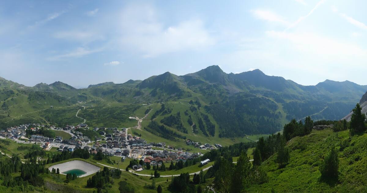 Obertauern · Gamsleiten (Tauern crossing) latest snapshot
