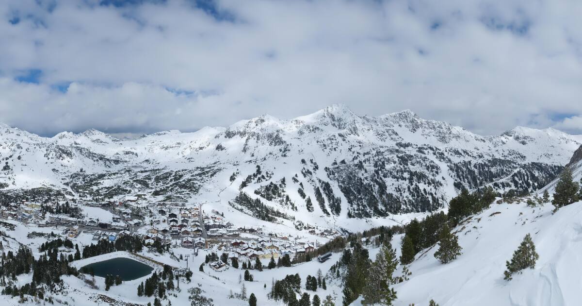 Obertauern · Gamsleiten (Tauern crossing) latest snapshot